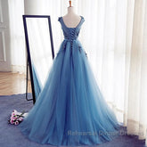 A Line Flowers Long Charming Women Semi Formal Dress